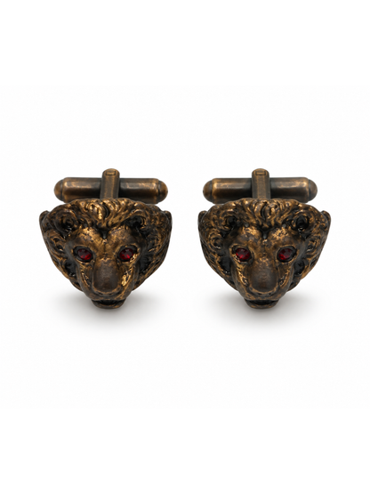 Regal Lionhead Vintage Cufflinks