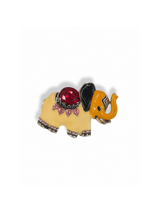 Royal Elephant Brooch