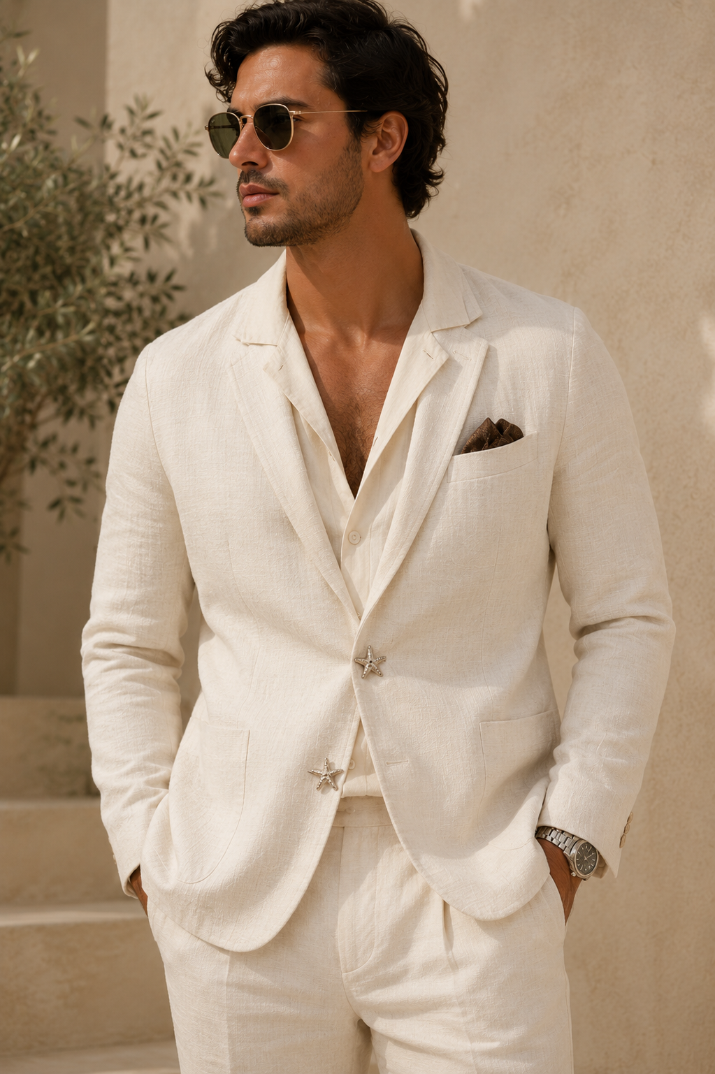 Starfish Luxe Statement Button
