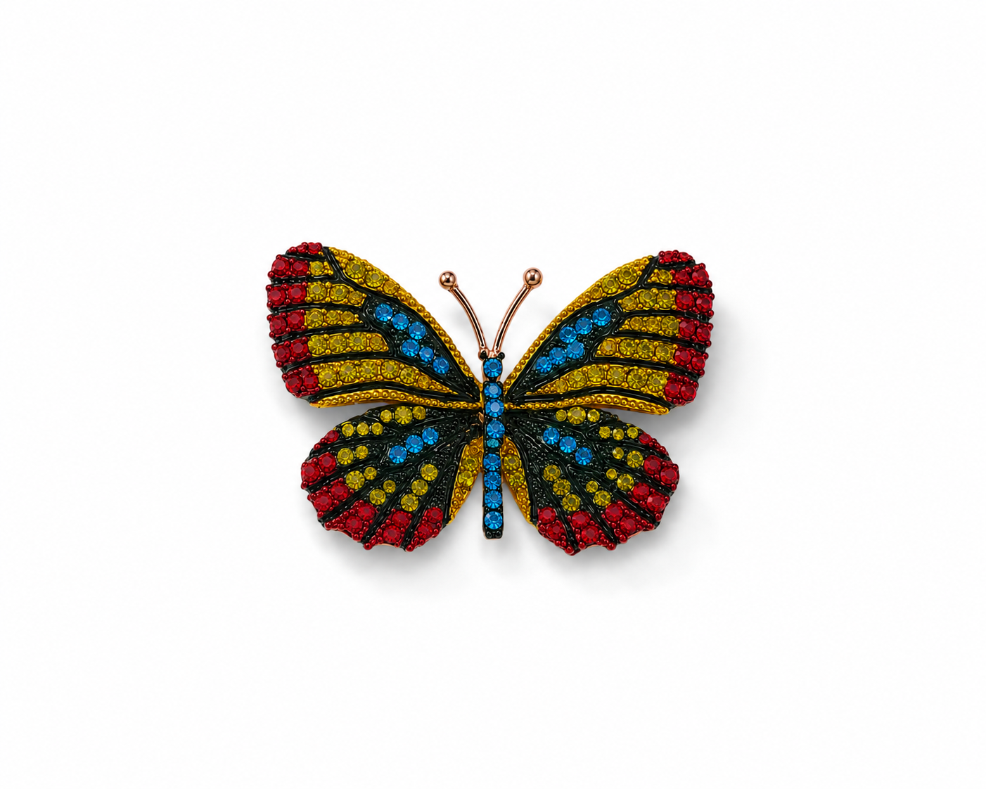 Aurora Wings Butterfly Brooch