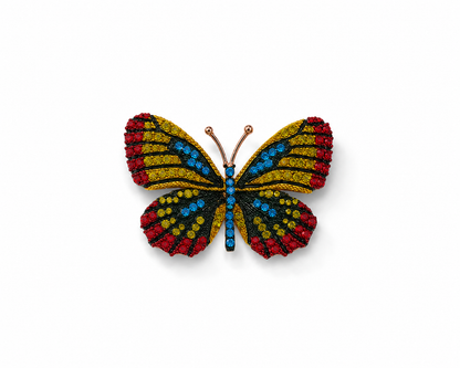 Aurora Wings Butterfly Brooch