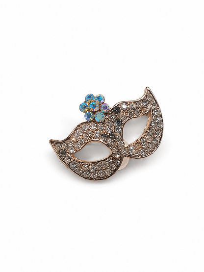 Midnight Masquerade Brooch