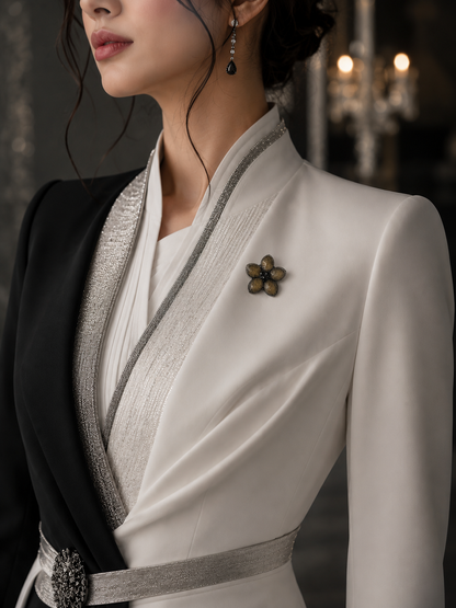 Midnight Bloom Brooch