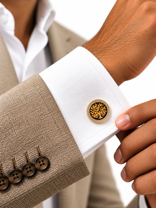 Aureum Tree of Life Cufflinks