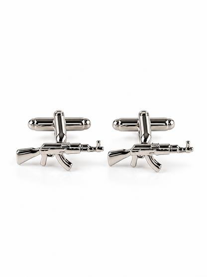 Silver Marksman Cufflinks